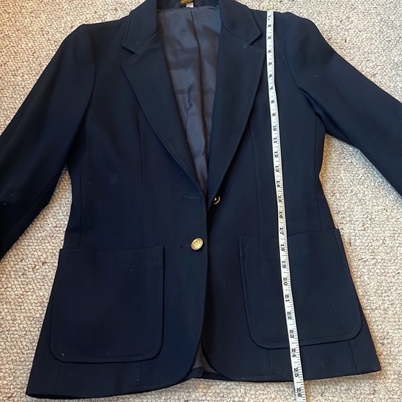 Cross Country Fashions wool blend blazer 6-8 - Picture 9 of 12